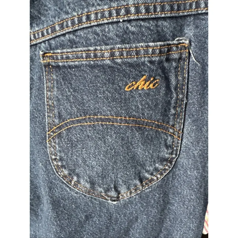 Vtg CHIC Jeans Women’s Size 22 Plus High Waist 90s Denim Mom Jeans Made In USA